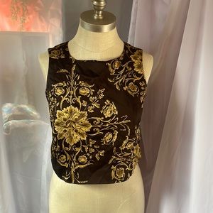 Vintage 1980s Crop Blouse